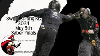 SwordStrong KC 2024  Saber Finals Livestream May 5th 2024 [upl. by Etom]