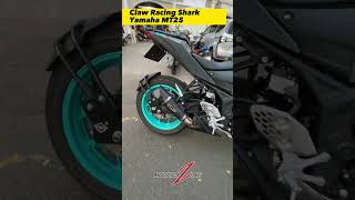 YAMAHA MT25 MODIF 7JT AN  KNALPOT CLAW KOPLING ACCOSSATO MUDGUARD MZ CRASHBAR  STOPLAMP DLL [upl. by Trini]