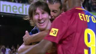 Highlights FC Barcelona 61 Atlético de Madrid 2008  2009  HD [upl. by Stromberg]