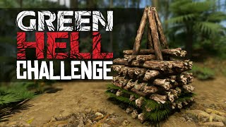 THE BONFIRE CHALLENGE Green Hell Challenge [upl. by Caldwell]