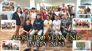 AP RETIRO YEAR END PARTY 2023 [upl. by Edwyna]