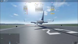 Realistic Ryanair Landing  Roblox  Flightline [upl. by Gabbi]