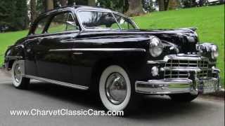 Original 1949 Dodge Coupe  Walkaround Tour wwwCharvetClassicCarscom [upl. by Paxton]