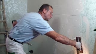 Come RASARE una parete INTERNA in 10 passiHow to apply a skim coat on interior walls in 10 steps [upl. by Rehoptsirhc239]