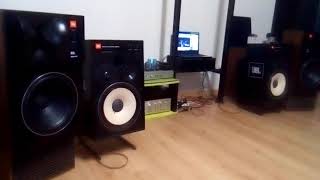 JBl 4425 amp 4312A with Mcintosh mc275 [upl. by Nnahoj433]