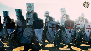 Richard vs Saladin The Battle That Shaped the Crusades  Arsuf 1191 AD  Cinematic Battle [upl. by Joanie]