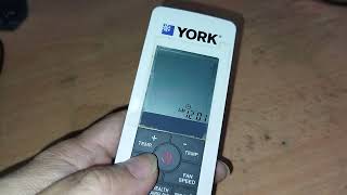 Faulty YORK aircond remote control [upl. by Ruel667]