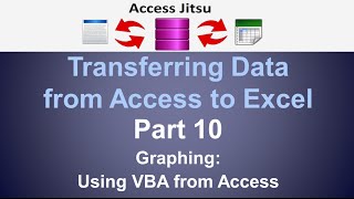 Exporting Data from Access to Excel Part 10 Graphing from VBA [upl. by Lalage]