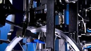 Bicycle wheel auto assembling machine [upl. by Ambros]