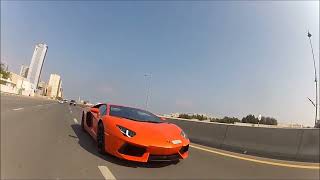 lamborghini aventador 2014 in UAE National Day 42 Ali AlHamoudi on CARS [upl. by Noy]