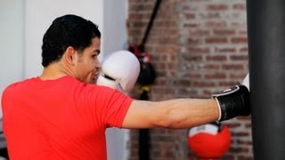 How to Do a Spinning Back Fist  Kickboxing Lessons [upl. by Ahsitam]