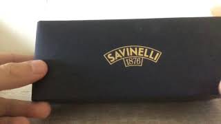 Unboxing pipe savinelli arcobaleno 626 rouge la pipe rit [upl. by Hcardahs143]