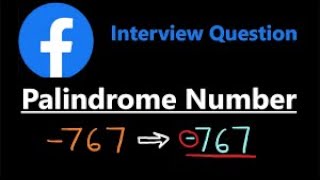 Palindrome Number Program in JS  Coding interview [upl. by Belicia]