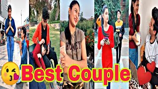 PART3 😘Mohak Narang amp Surbhi Rathore best Couple tik tok video 2020 l😍Best Couple TikTok Video2020 [upl. by Nostrebor]