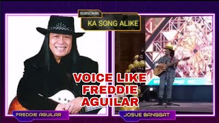 KABOSES NI FREDDIE AGUILAR SA PASKONG DARATING  LIVE PERFORMANCE BY JOSUE BANGGAT  COVER [upl. by Saito]