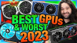 Best amp Worst GPUs of 2023 for Gaming 100 to 2000 Video Cards [upl. by Ahcsat]