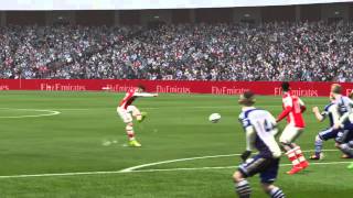 Wilsheres goal of the season vs West Brom [upl. by Orlantha572]