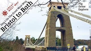 Clifton Suspension Bridge Bristol Inside the VAULTS  Day 1 On The Great West Way Road Trip [upl. by Shermy760]