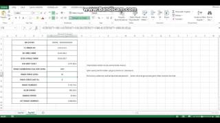İhbar Tazminatı Hesaplama Excel 2017 [upl. by Alleira454]