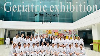 Geriatric exhibition part 2 by BNS 2nd year at Bir Hospital nursing campus ❤️ [upl. by Nawak]