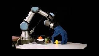 Fabricbased Soft Robotic Hand with Tactile Intelligence [upl. by Rebane665]