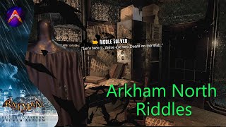 Arkham Asylum  Arkham North Riddles 3 [upl. by Adelric]