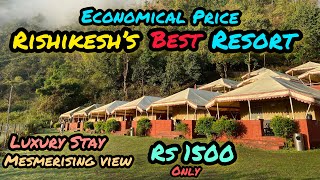 Best Budget resort in Rishikesh  Riverside Resort in Rishikesh  Rishikesh Resort near river [upl. by Roseann]