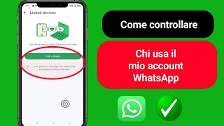 Come rimuovere il mio WhatSApp da altri dispositivi 2024 [upl. by Eveline]