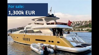 32 m Bilgin superyacht for sale at 15 mill EUR by Skippern Yachts [upl. by Mullins]