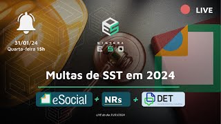 Multas de SST do eSocial e NRs em 2024 [upl. by Story480]