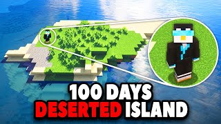 I Survived 100 Days on a DESERTED ISLAND [upl. by Wakerly]