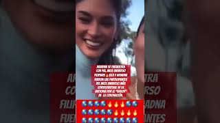 Ariadna y pia se re encuentran en Cannes 2024 cannes2024 cannes ariadna pia missuniverse [upl. by Novello11]