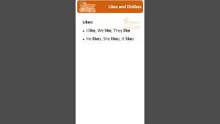 Likes and Dislikes  Expressing Likes and Dislikes likesanddislikes 5minuteenglish [upl. by Nylodnarb212]