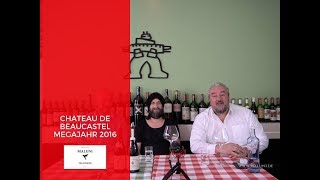 🔴 Weinverkostung Chateau de Beaucastel Megajahr 2016 mit Thomas Hertlein beim Schönfärber [upl. by Hanley]