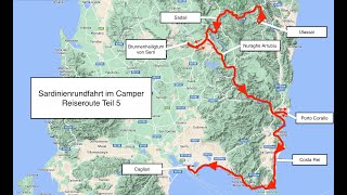 Sardinienrundfahrt im Camper  Teil 5 [upl. by Corine]