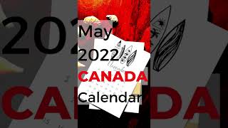 May 2022 calendar printable free [upl. by Froma348]