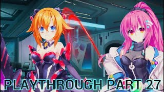 Neptunia sisters vs sisters playthrough part 28 F2P is actually [upl. by Friend]