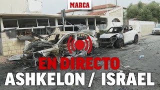 DIRECTO I Israel declara el estado de guerra I Desde Ashkelon en el sur de Israel [upl. by Fabe]