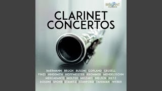 Clarinet Concerto in G Minor Op 29 II Adagio [upl. by Nosiram]