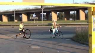 Southsea pier to Bognor pier unicycle challenge for Phils Wheelchair [upl. by Kampmann]