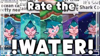 Sorbet Shark Cookie Rating All of the Kingdom Water  Cookie run kingdom [upl. by Aihsatsan]