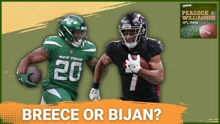 2024 Fantasy RB Rankings  Breece Hall or Bijan Robinson at 2 [upl. by Ikkim999]