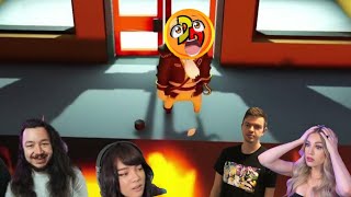 Two Idiots and friends play gang beast From an Old Stream [upl. by Aleunamme994]