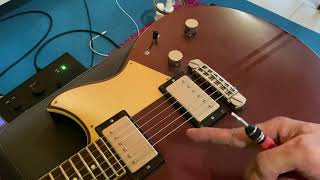 DIY Cara Nak Intonation Guitar [upl. by Ainoek]