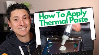 How To Correctly Apply Thermal Paste  CPU Thermal Paste Tutorial [upl. by Knapp893]