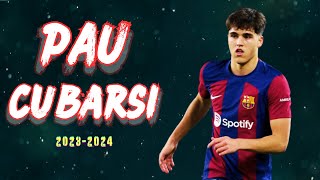 Pau Cubarsi in 2024 ● Barcelonas New Talent ● Amazing Passing amp Defensive Skills [upl. by Eelarual]