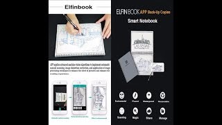 Elfin Book 20 Smart Reusable Microwave Notebook [upl. by Sabino]