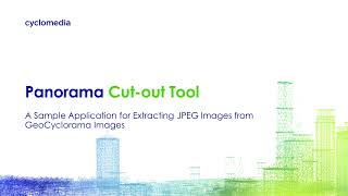 How to use Cyclomedias Panorama Cutout Tool  Cyclomedia 360 Academy [upl. by Enenaej591]