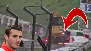 Jules Bianchi Crash Suzuka  F1 Accident Video Sequence [upl. by Cut]