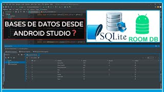 COMO VER BASE DE DATOS ROOM Y SQLITE DESDE ANDROID STUDIO [upl. by Ydak835]